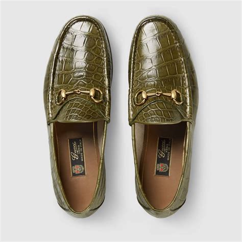 mens green gucci loafers|Gucci velvet loafers women's.